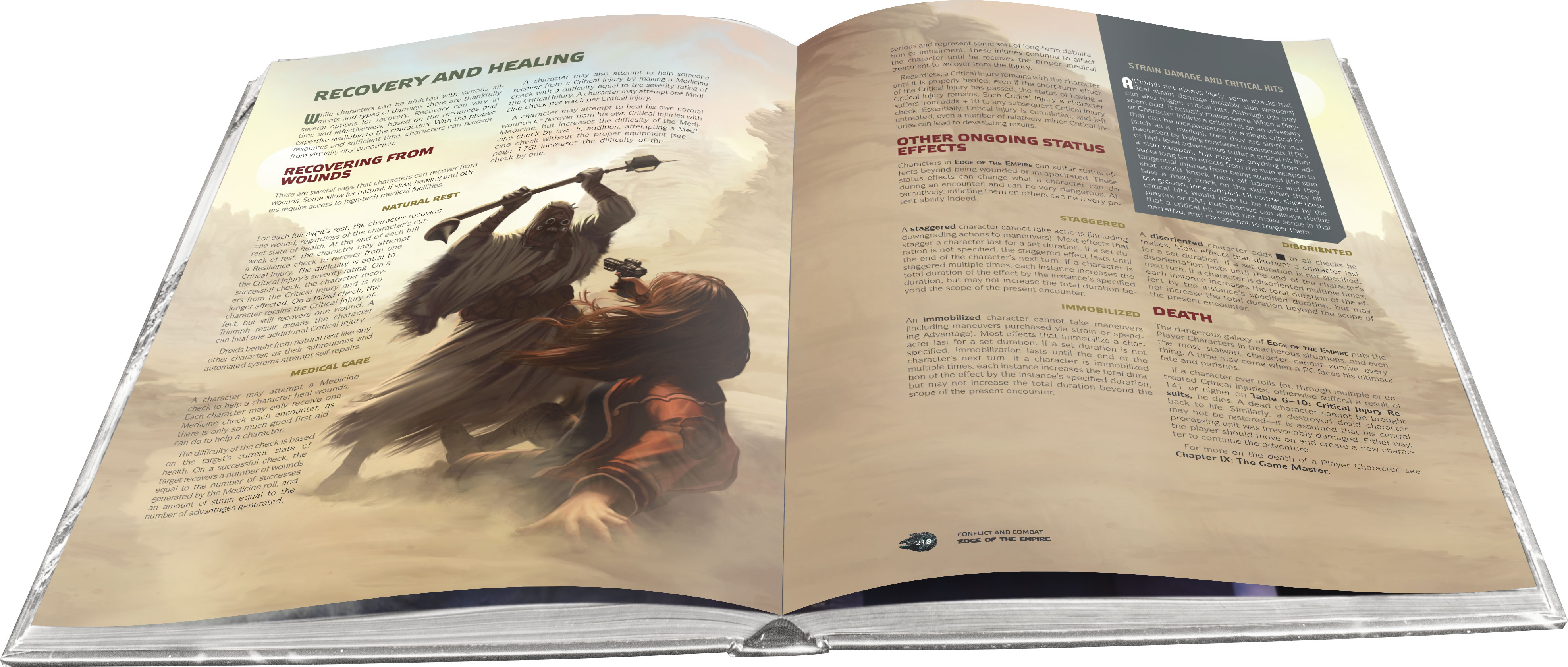 Star Wars Edge of the Empire Core Rulebook Interior